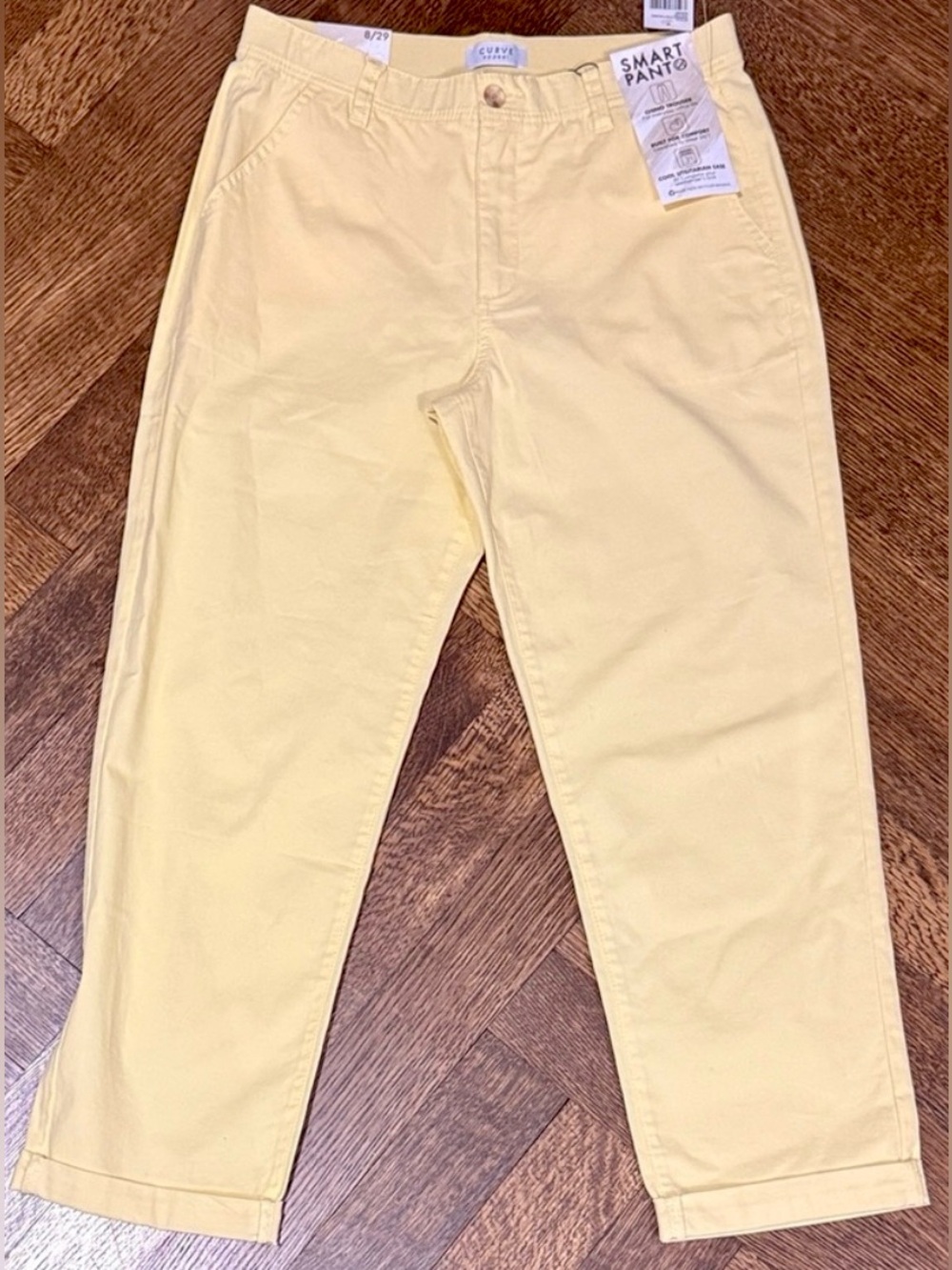 CURVE APPEAL HStraight Pants Size 29 Beige